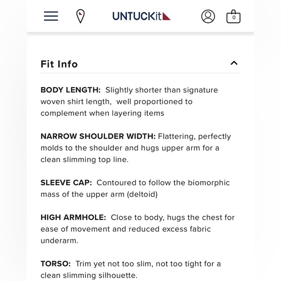 NWOT UNTUCKit Men’s Traveler Polo with COOLMAX® in Red Size L - Picture 8 of 8